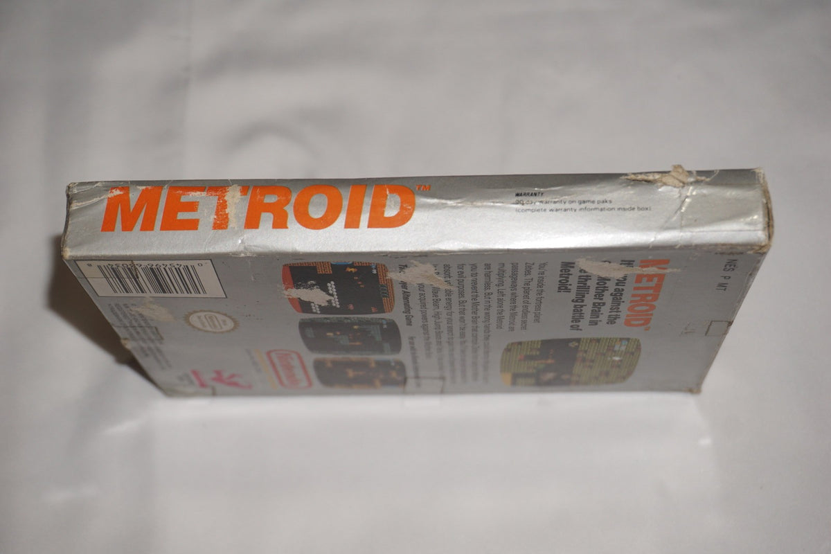 Metroid Silver (Nintendo NES) Complete in Box CIB