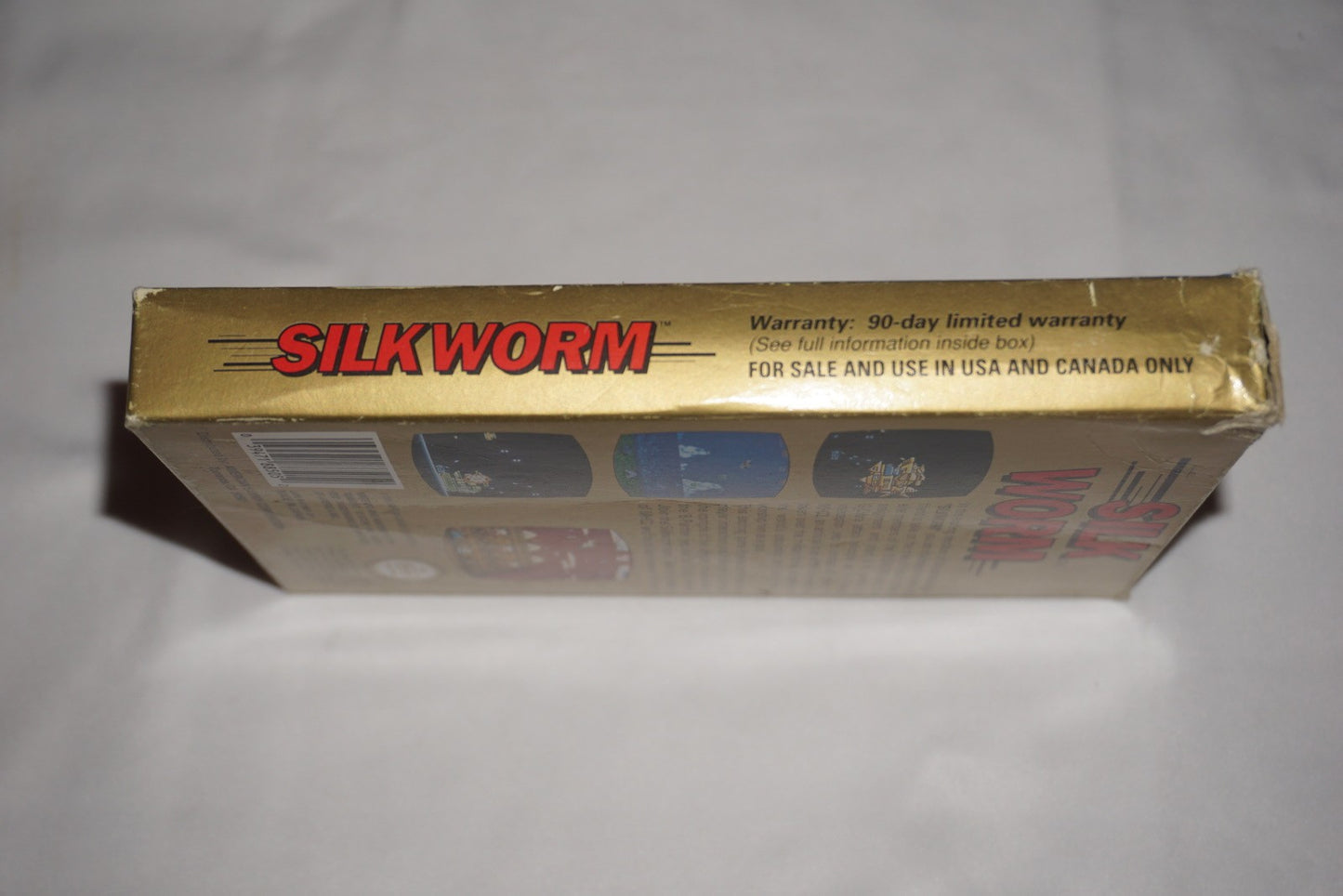 Silk Worm (Nintendo NES) Complete in Box CIB