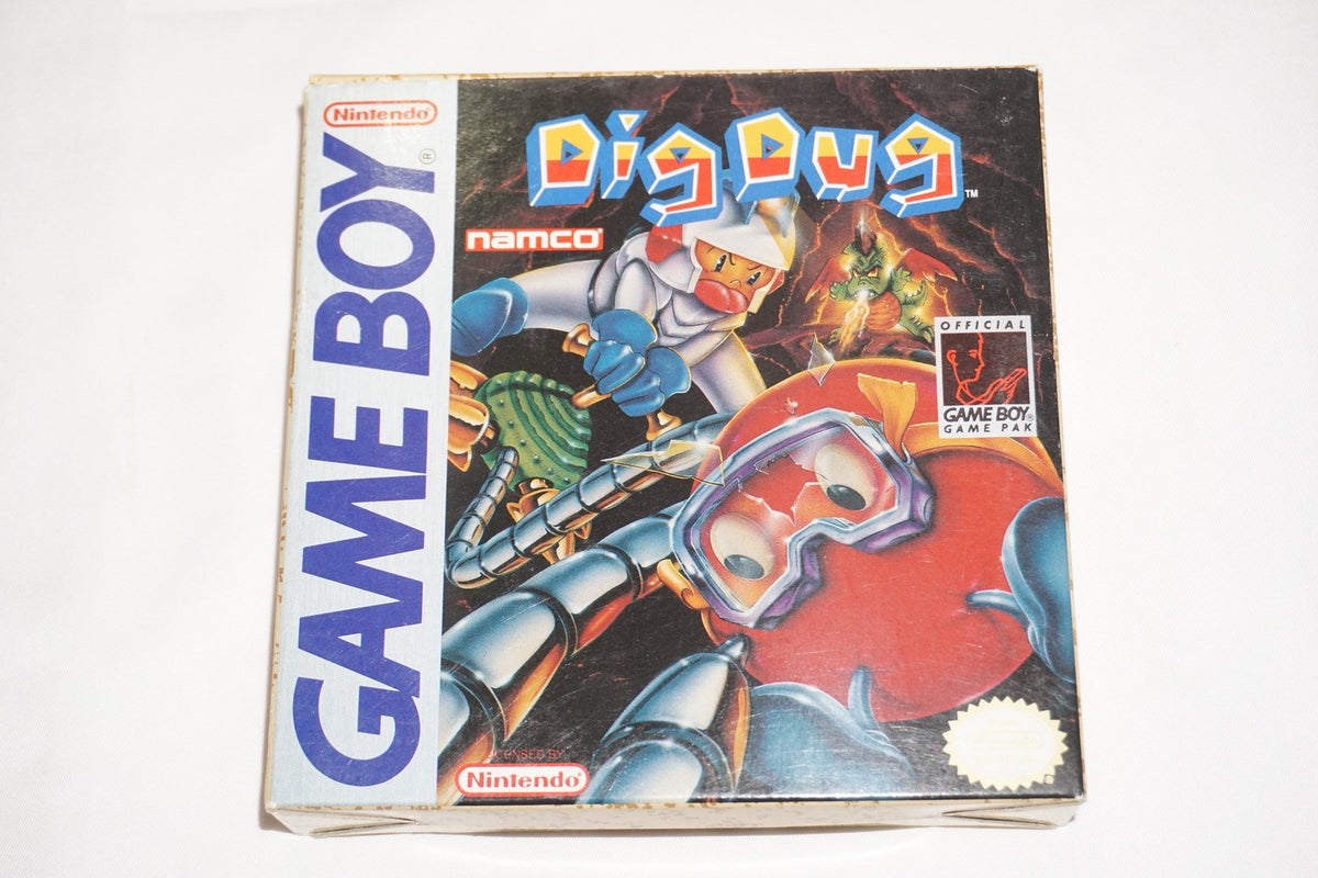 Dig Dug (Nintendo Game Boy Gameboy) Complete in Box w/ Reg CIB
