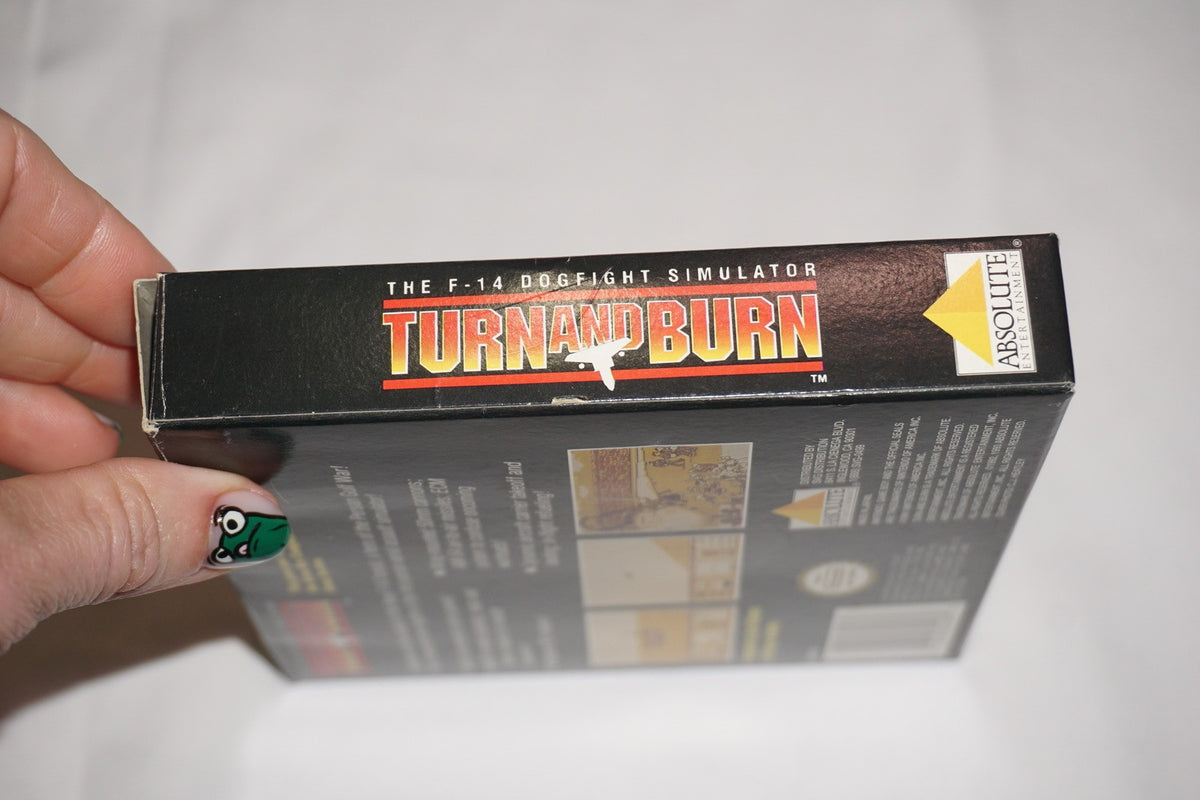 Turn and Burn (Nintendo Game Boy Gameboy) Complete in Box CIB