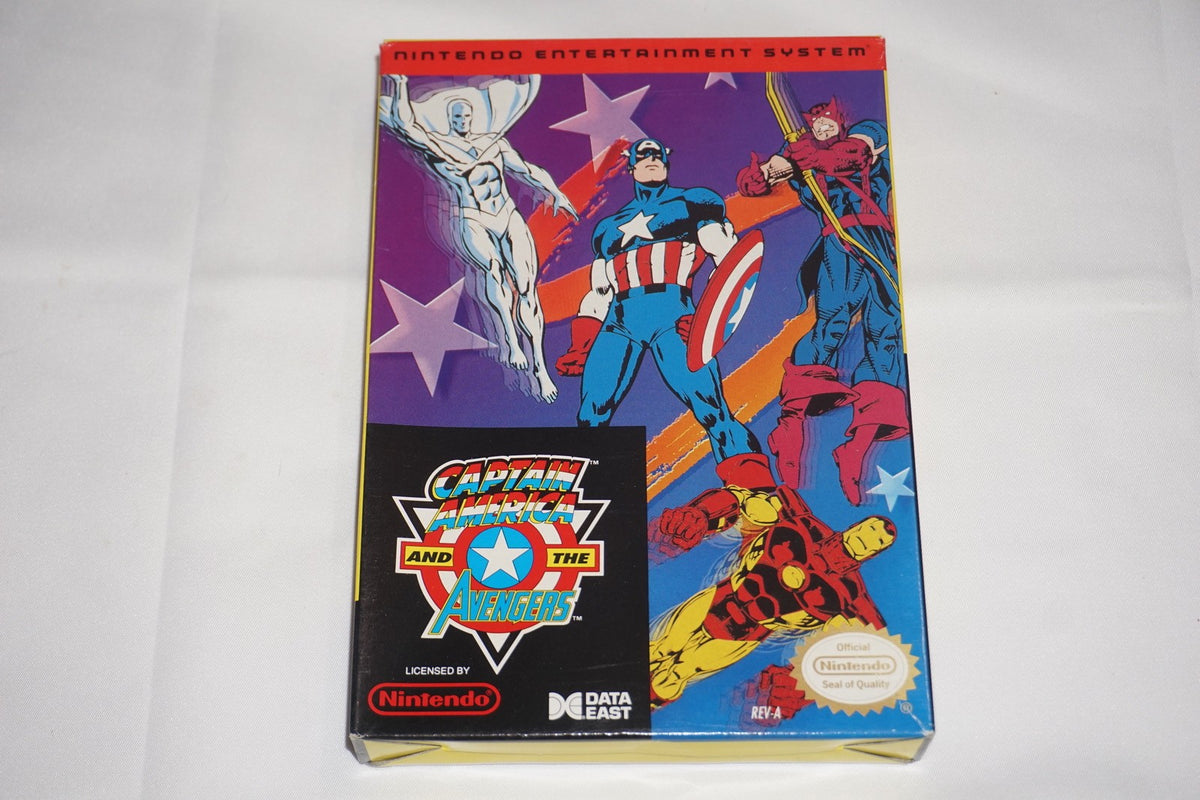 Captain America and The Avengers (Nintendo NES) Complete in Box CIB