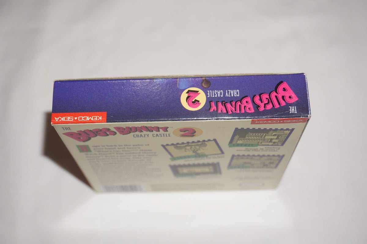Bugs Bunny Crazy Castle 2 Original (Nintendo Game Boy) Complete w/ Reg CIB