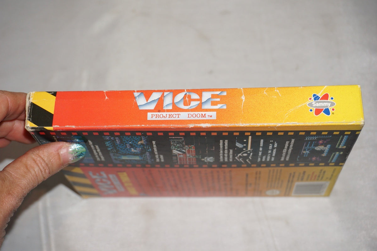 Vice Project Doom (Nintendo NES) Complete in Box w/ Reg Card CIB