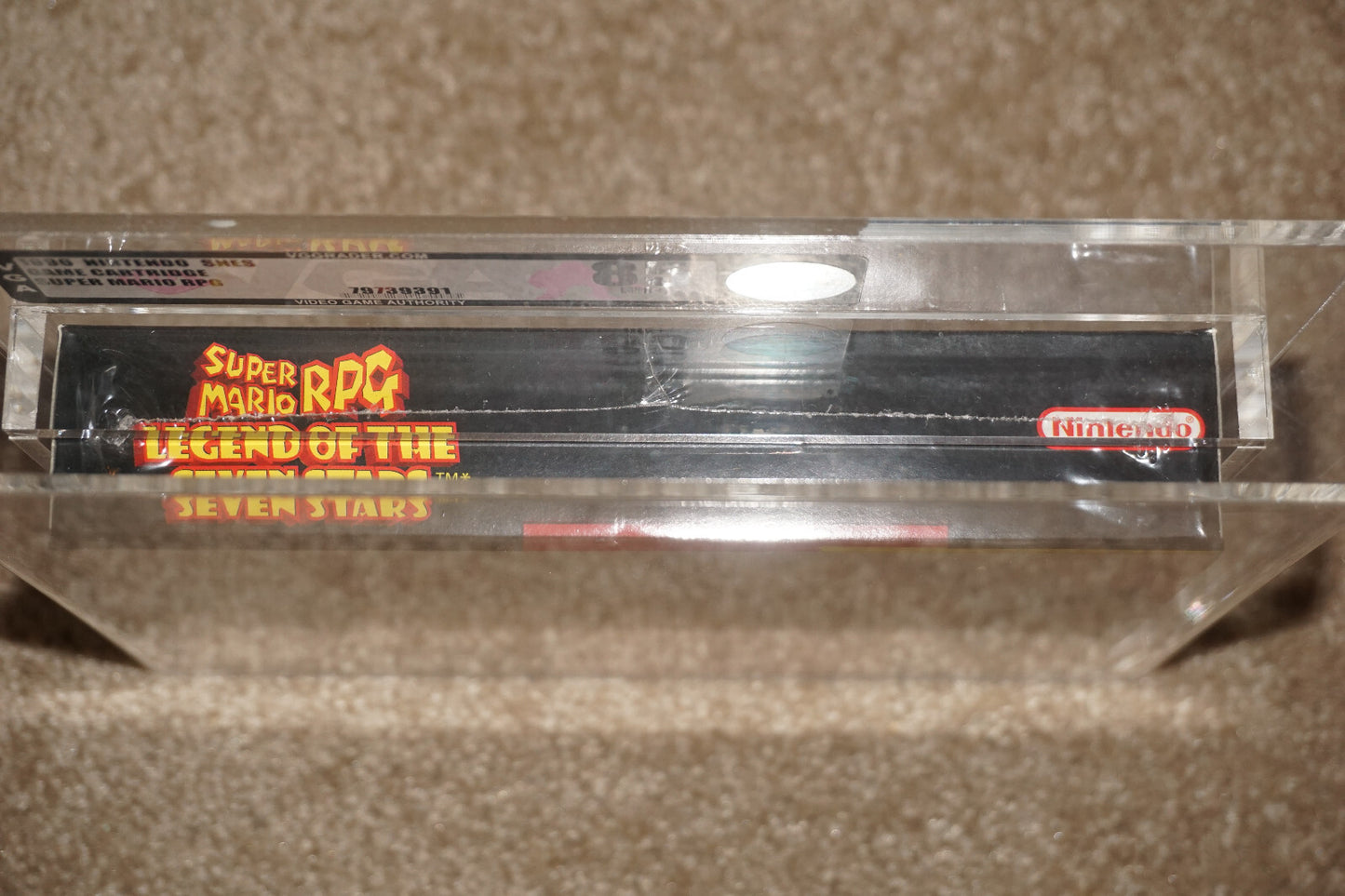 Super Mario Rpg (Super Nintendo SNES) VGA 85 NM+ NEW Factory Sealed