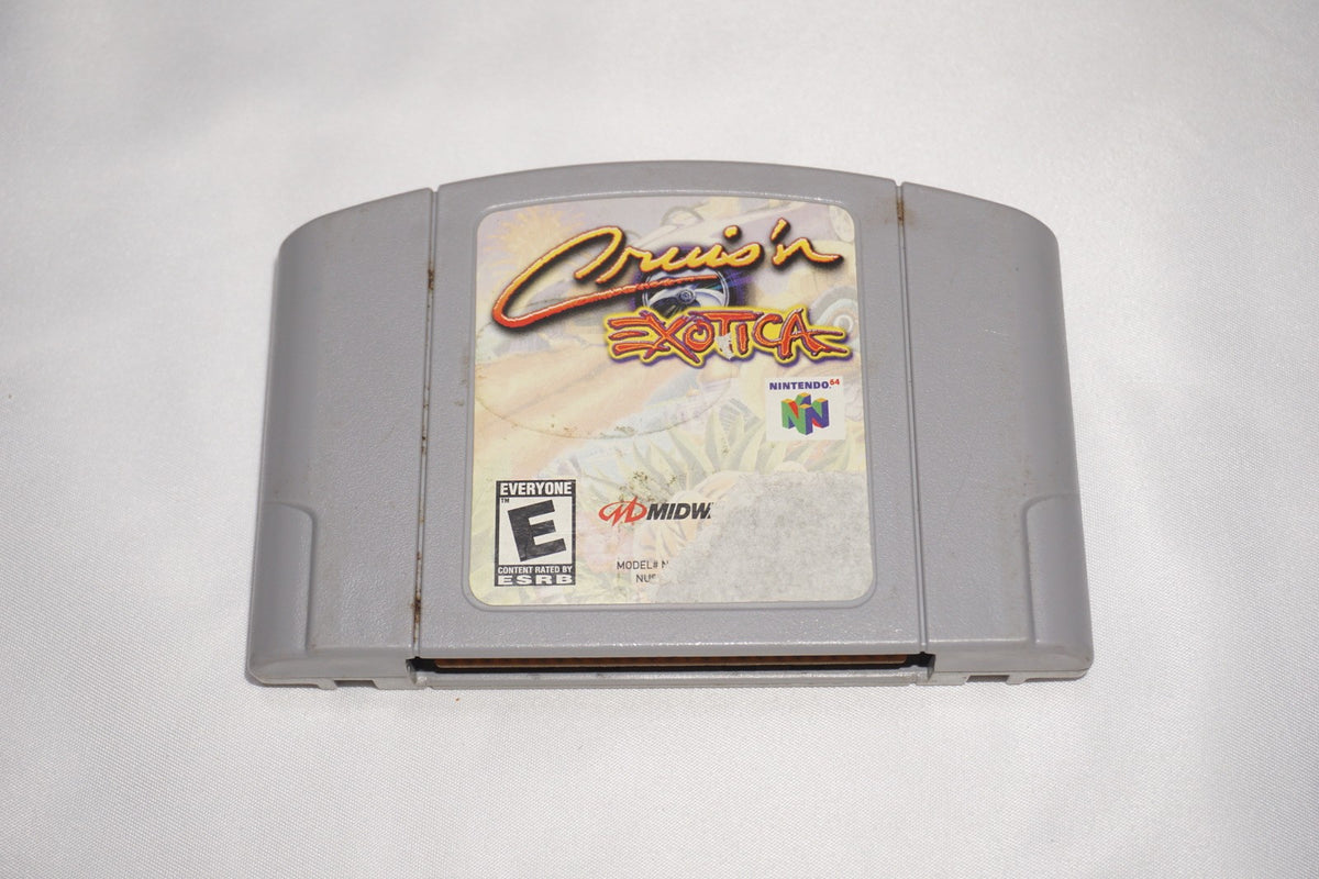 Cruis'n Exotica Cruisin (Nintendo 64 N64) Cart Only