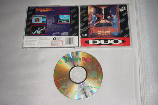 Dungeon Master Theron's Quest (Turbo Grafx CD) Complete in Case Turbografx