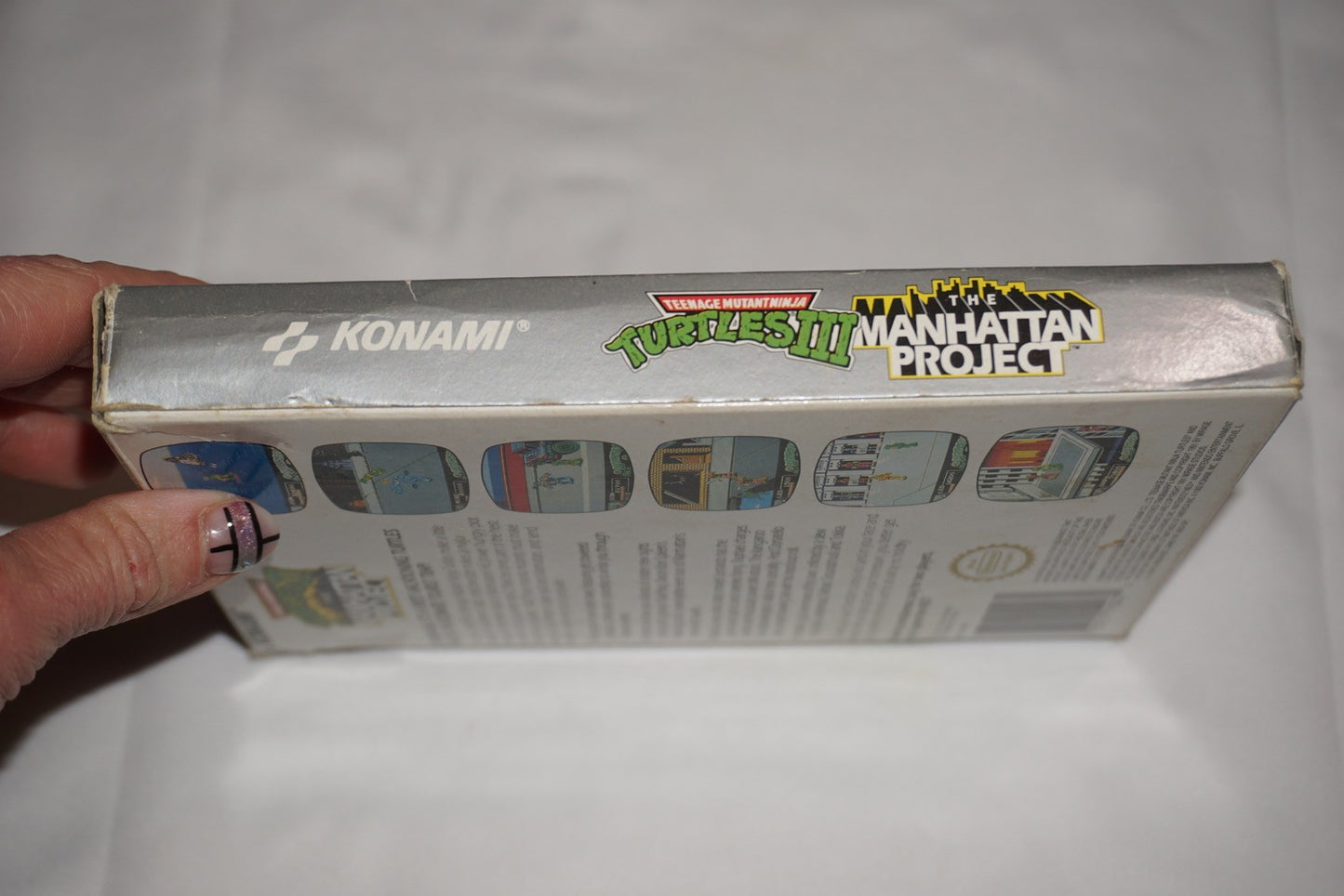 Teenage Mutant Ninja Turtles III 3 (Nintendo NES) Complete in Box CIB