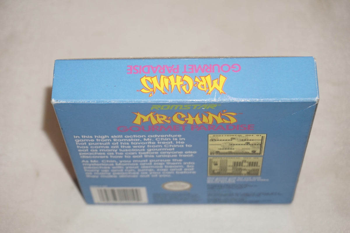 Mr Chin's Gourmet Paradise (Nintendo Gameboy Game Boy GB) Complete CIB Authentic