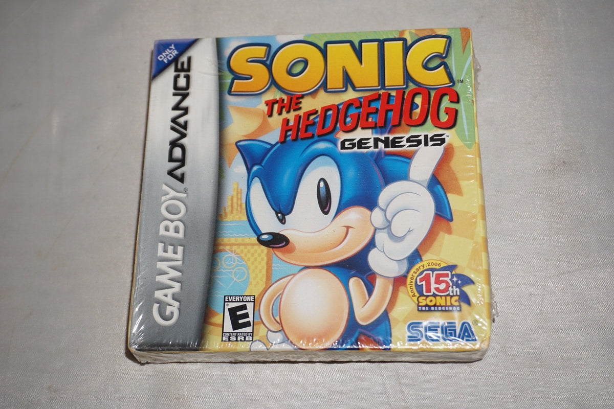Sonic The Hedgehog Genesis (Gameboy Advance GBA Game Boy) NEW Sealed Authentic