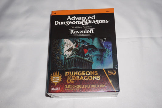 Ravenloft Classic Module Dice Collection D&D NEW