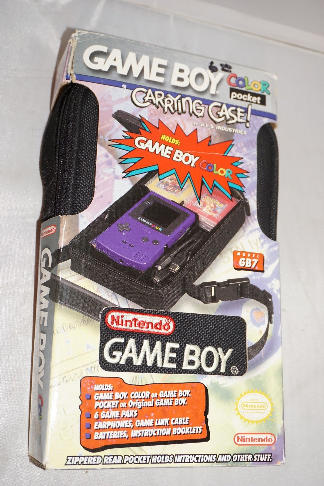 Carrying Case (Nintendo Game Boy Color Pocket) NEW GB7