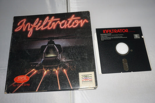 Infiltrator (Commodore 64/128) with Box