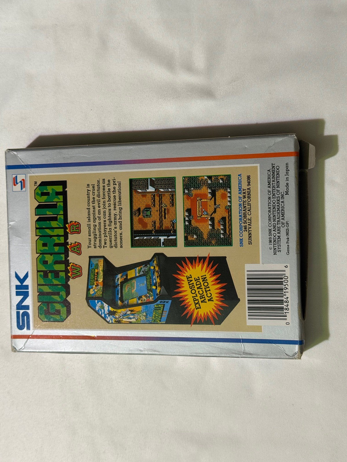 Guerrilla War (Nintendo NES) Complete in Box CIB
