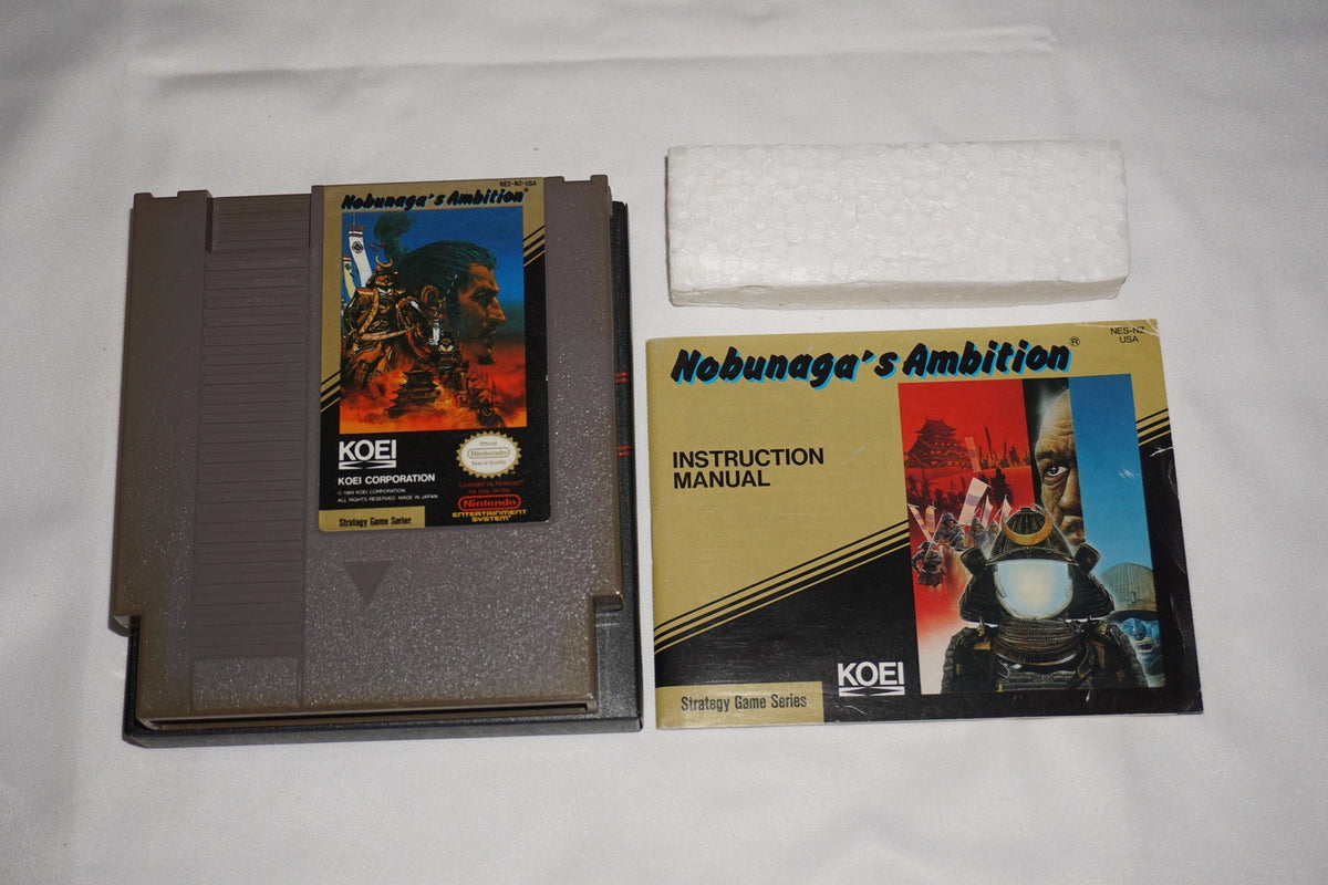 Nobunaga’s Ambition 1 (Nintendo NES) Complete in Box CIB