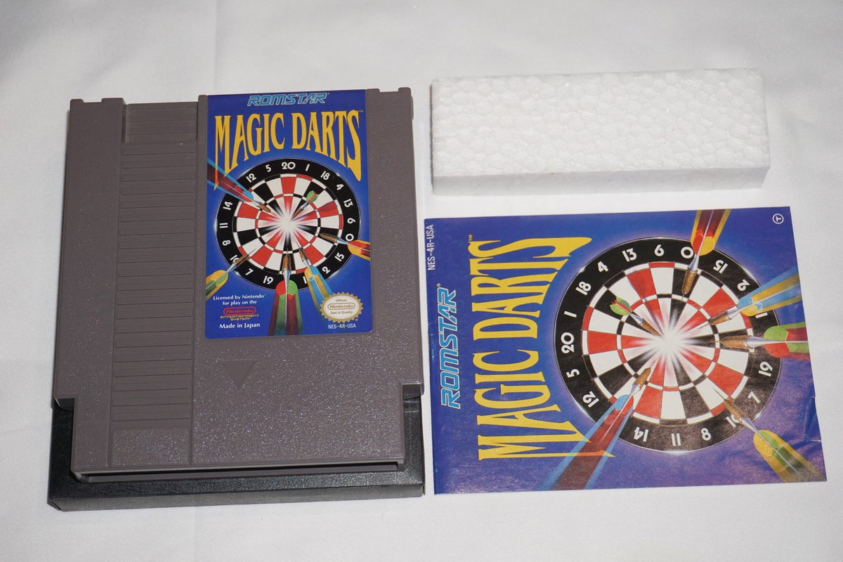 Magic Darts (Nintendo NES) Complete in Box CIB