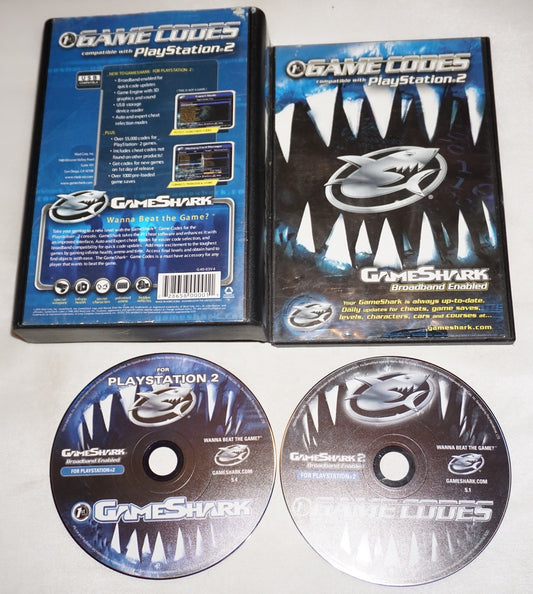 Gamecodes Gameshark 2 (Sony Playstation 2 ps2) with Case Version 5.4 5.1