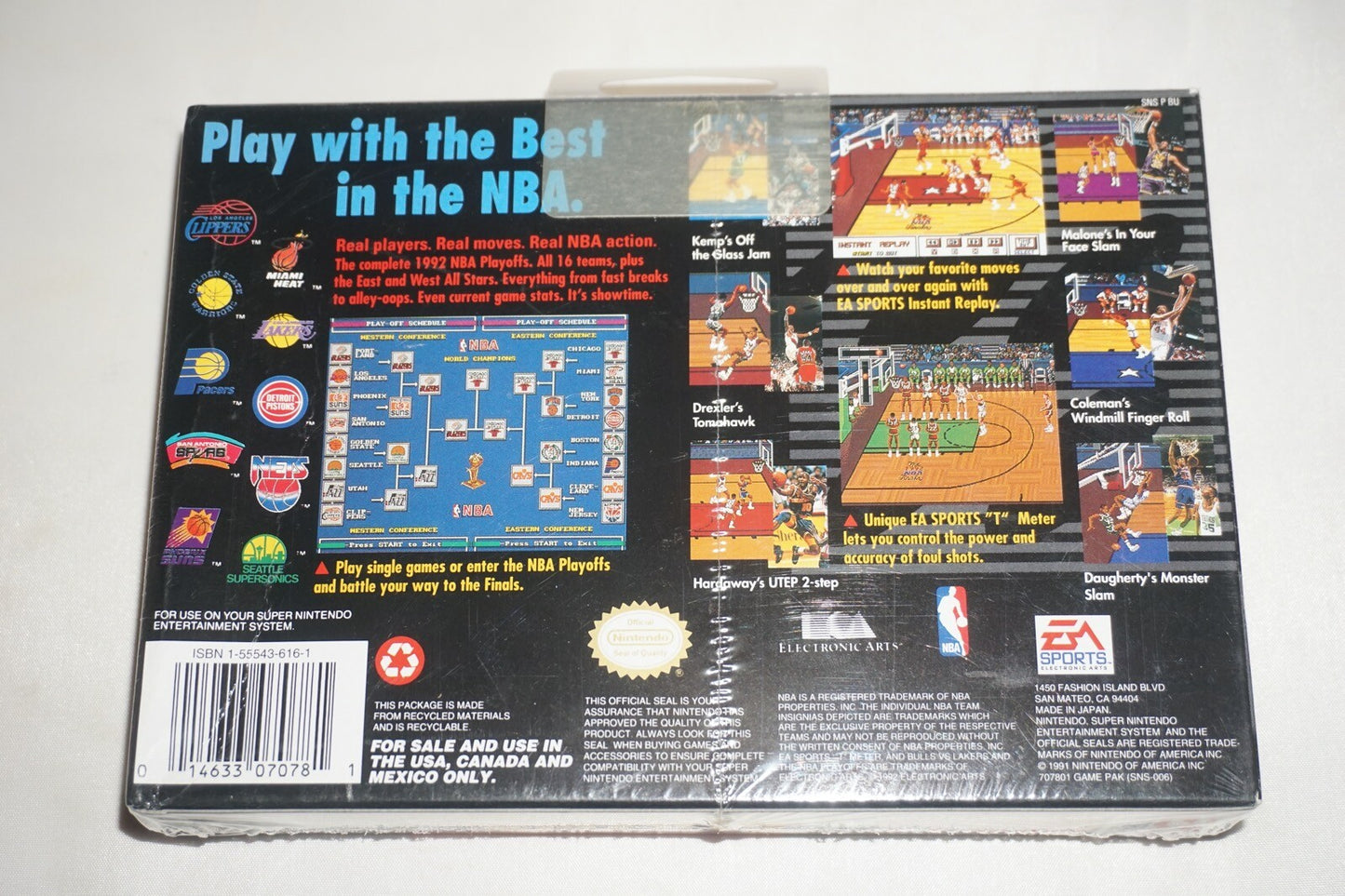 Bulls Vs Blazers (Super Nintendo SNES) NEW in Box Factory Sealed