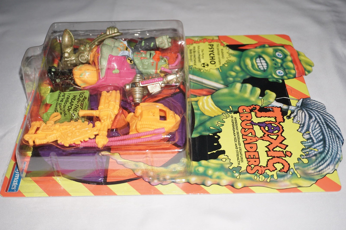 Toxic Crusaders Psycho Playmates 1991 NEW Sealed Unpunched