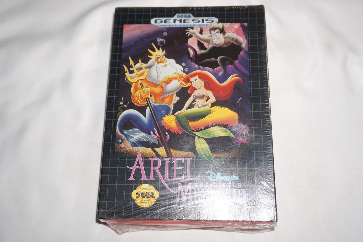 Ariel the Mermaid (Sega Genesis) NEW Sealed in Box