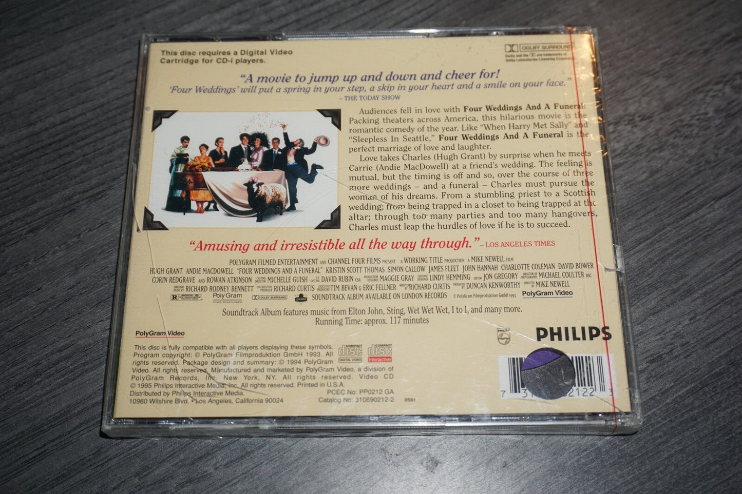 Four Weddings And A Funeral (Phillips CD-i) NEW Sealed Video CD