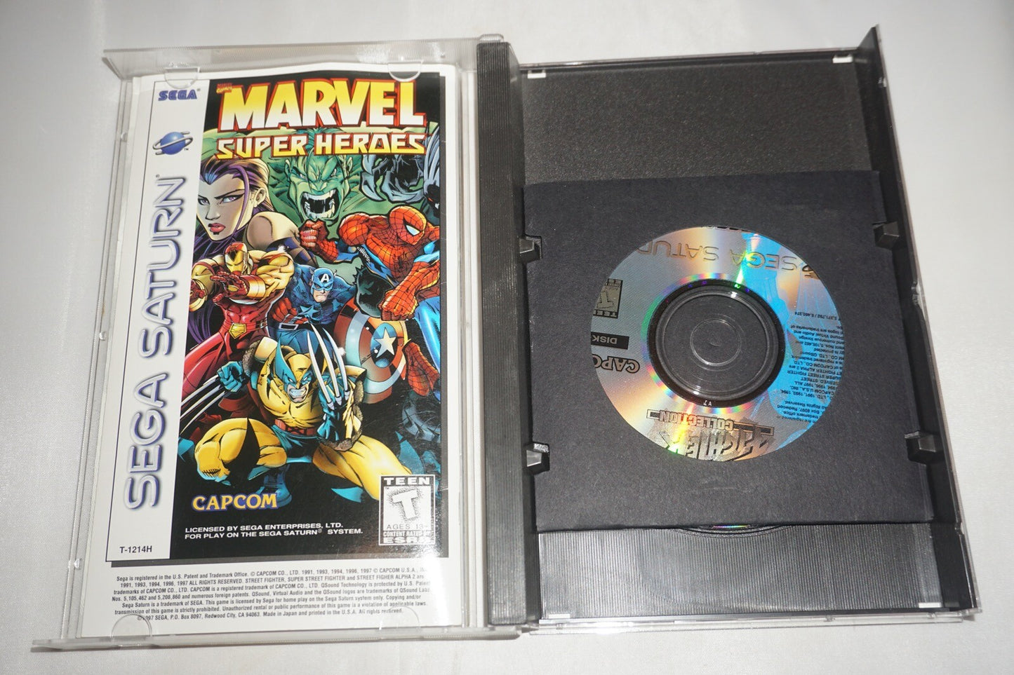 Street Fighter Collection (Sega Saturn) Complete w/ Reg Card