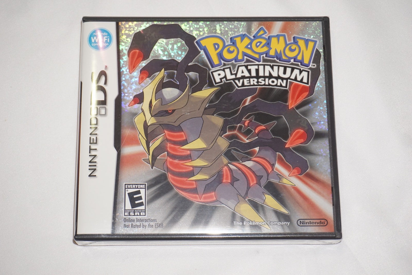 Pokemon Platinum Nintendo DS NEW w/ Giratina Figure Carrying Case Not for Resale