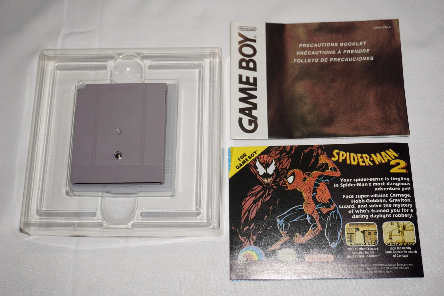 Simpsons Bart vs Juggernauts (Nintendo Game Boy Gameboy) Complete in Box CIB