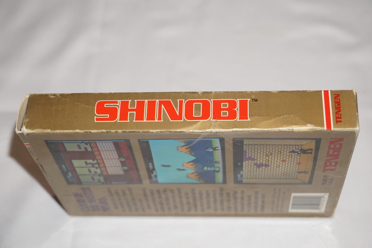 Shinobi (Nintendo NES) Complete in Box CIB