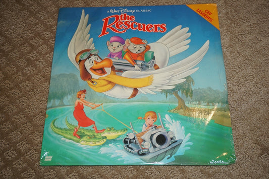 The Rescuers A Walt Disney Classic Cav LaserDisc NEW Sealed