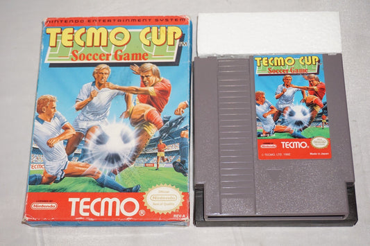 Tecmo Cup (Nintendo NES) with Box No Manual