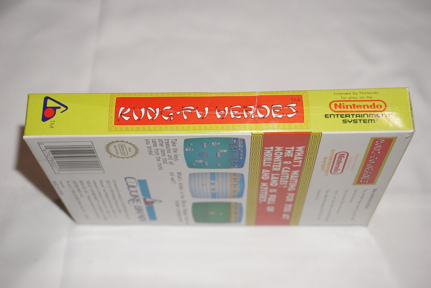 Kung Fu Heroes (Nintendo NES) Complete in Box CIB