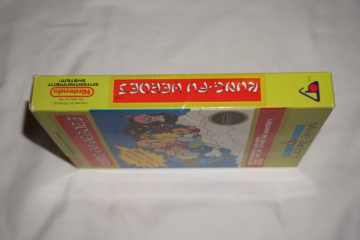 Kung Fu Heroes (Nintendo NES) Complete in Box w/ Reg CIB