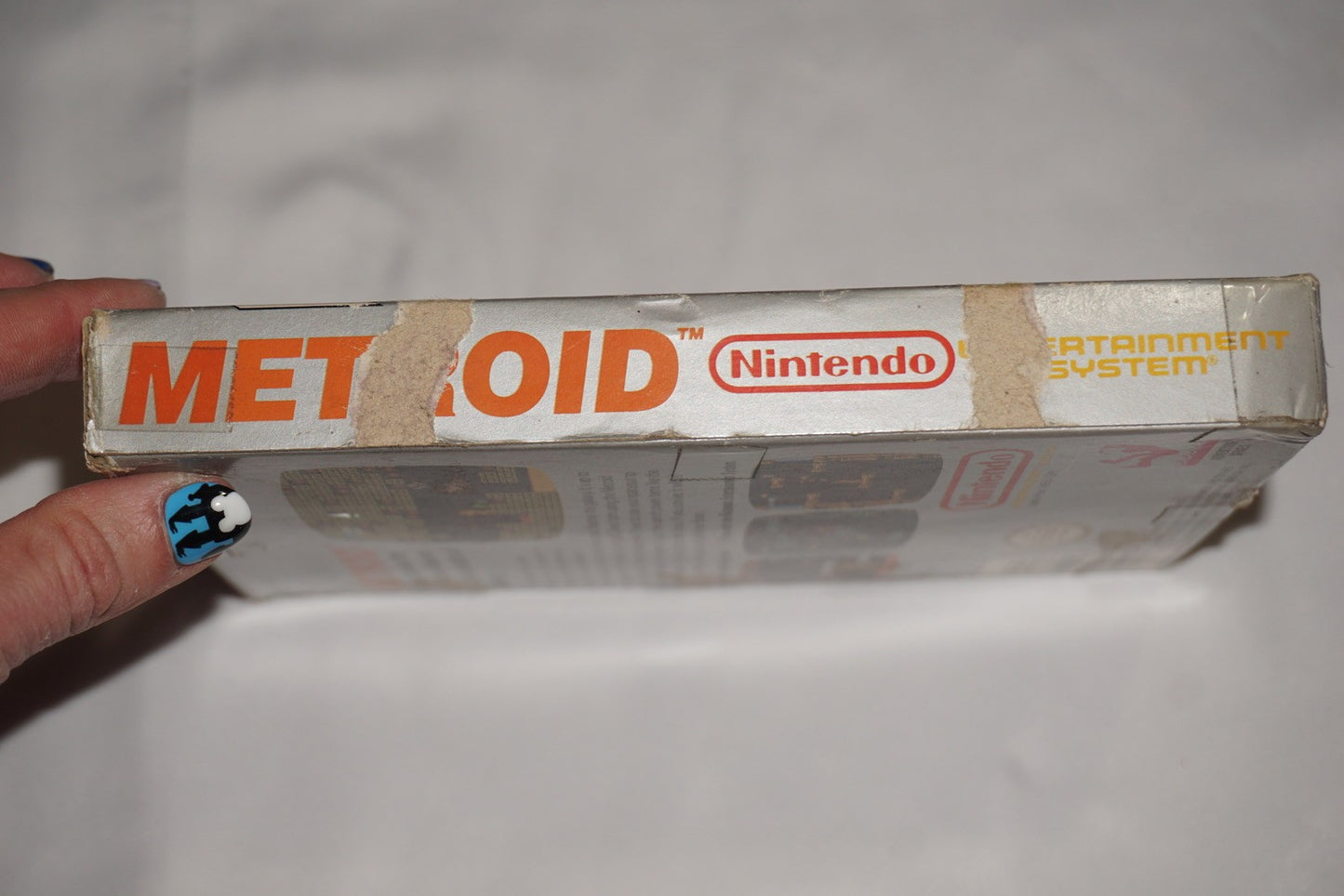 Metroid Silver (Nintendo NES) Complete in Box CIB