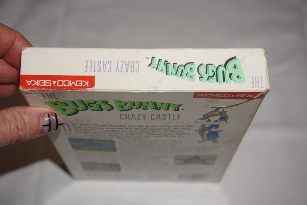 Bugs Bunny Crazy Castle (Nintendo NES) Complete in Box w/ Reg Card CIB