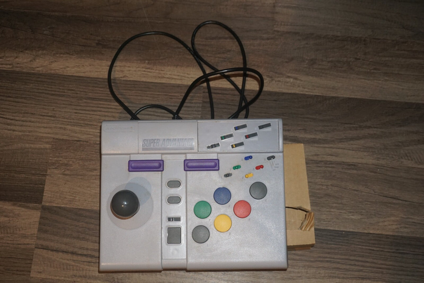 Super Advantage Arcade Stick Controller (Super Nintendo SNES) Complete CIB