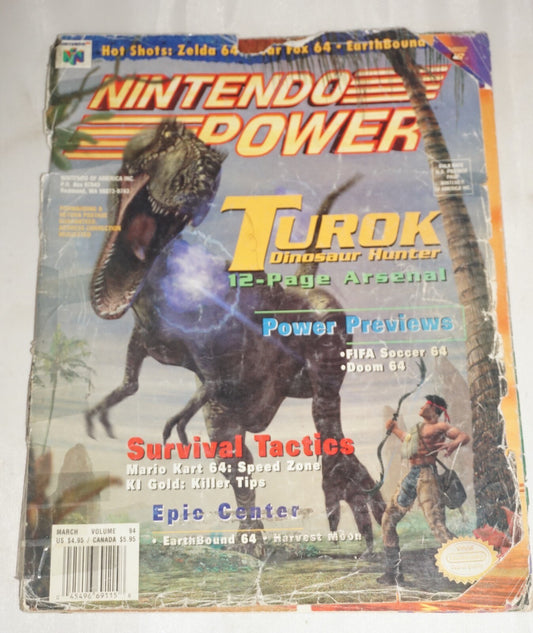 Nintendo Power Vol 94 Turok Magazine #5 Poster