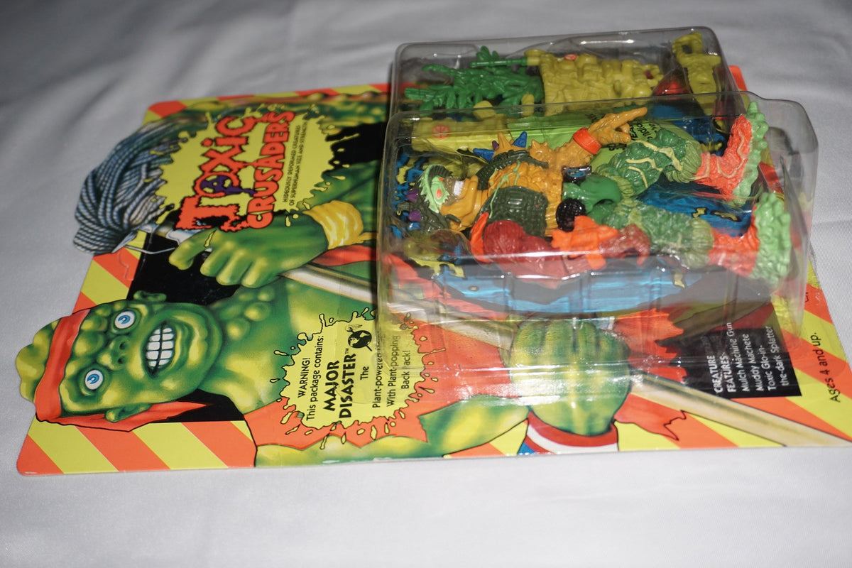 Toxic Crusaders Major Disaster Playmates 1991 NEW Sealed Unpunched