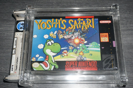 Yoshi's Safari (Super Nintendo SNES) Wata 9.6 A+ NEW Factory Sealed