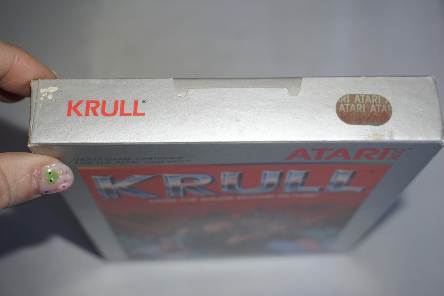 Krull (Atari 2600) with Box