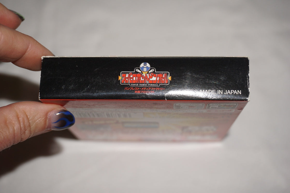 Super Robot Pinball (Game Boy Color GameBoy) Complete in Box CIB Japan Import