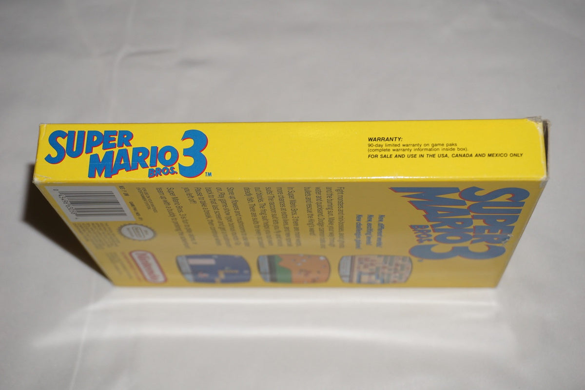 Super Mario Bros 3 (Nintendo NES) Complete in Box CIB