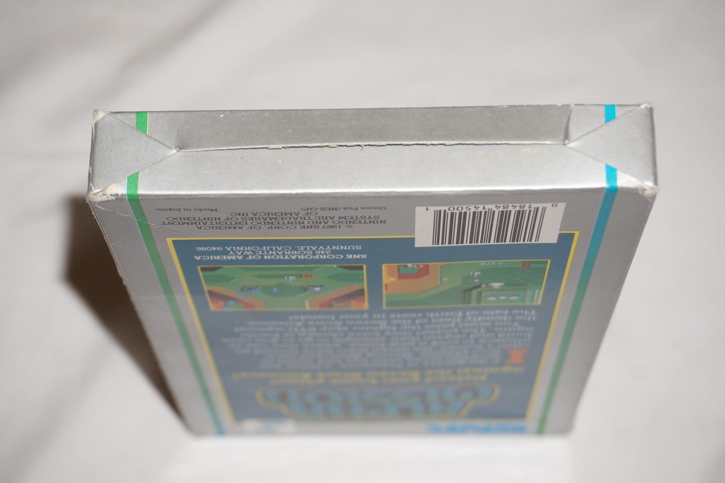 Alpha Mission (Nintendo NES) Complete in Box CIB