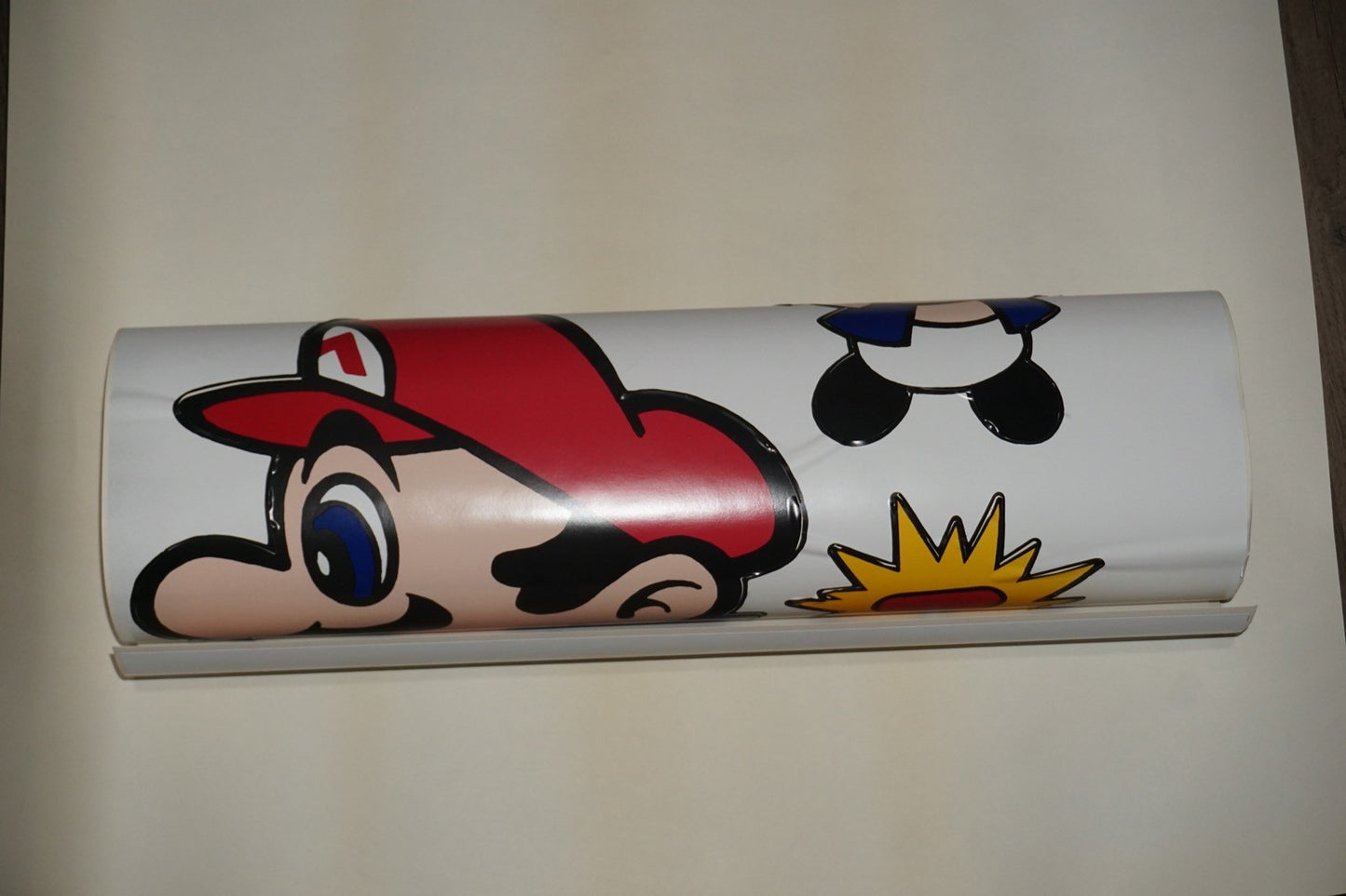 Nintendo Peel & Place Stickers NES w/ Box Super Mario Bros 2