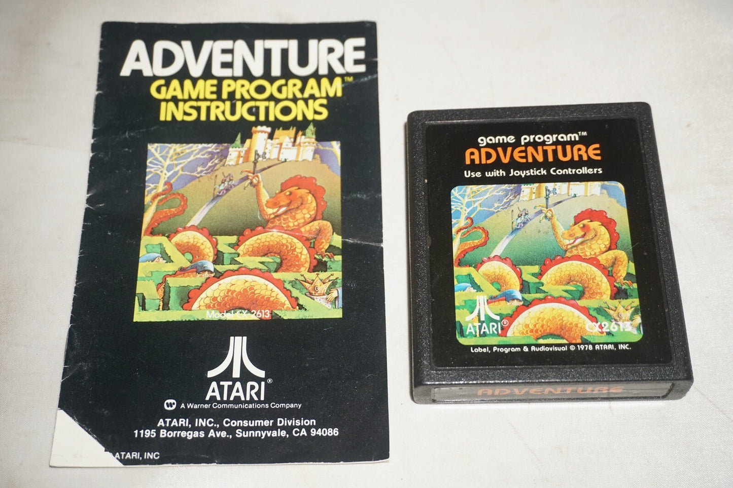 Adventure (Atari 2600) Complete In Box #2