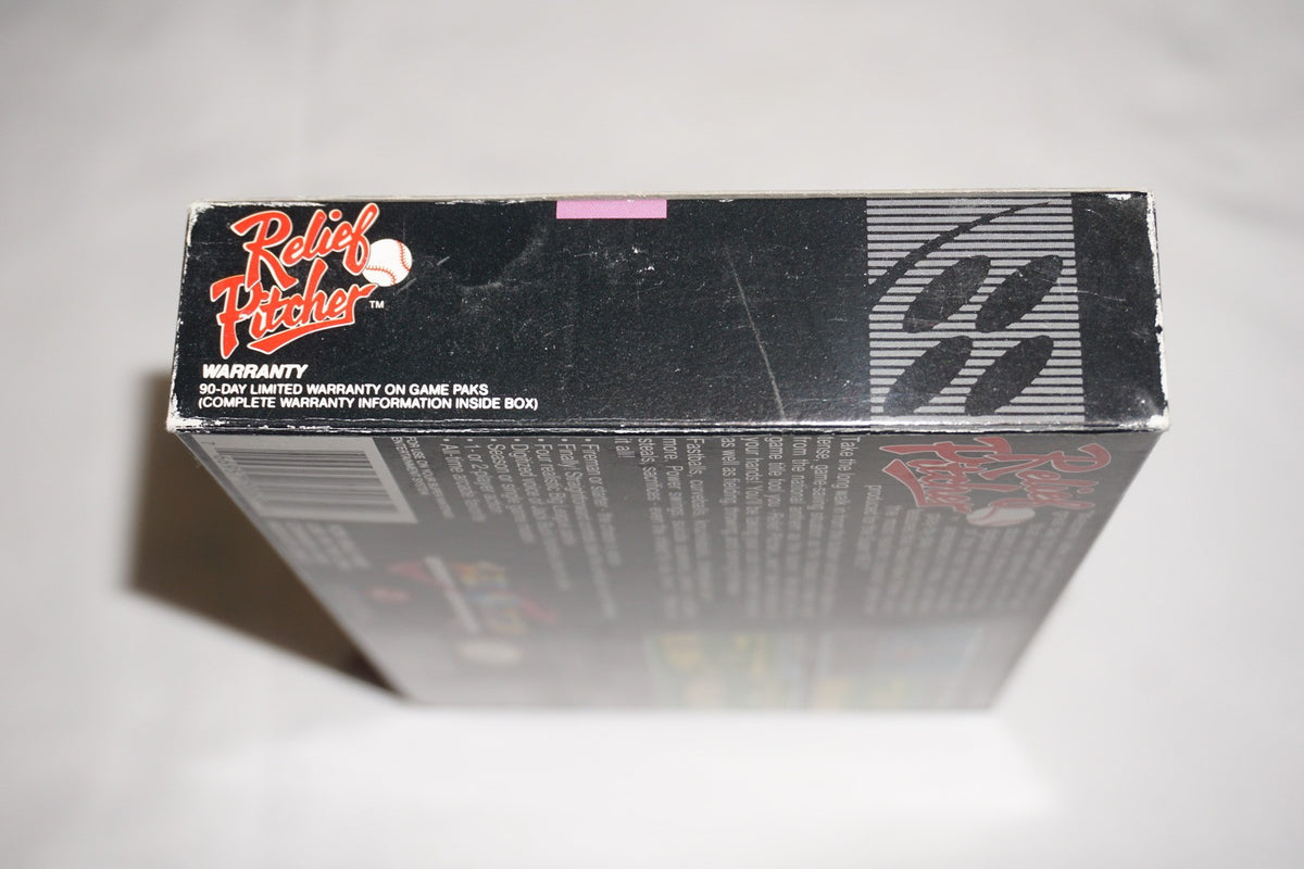 Relief Pitcher (Super Nintendo SNES) Complete in Box CIB