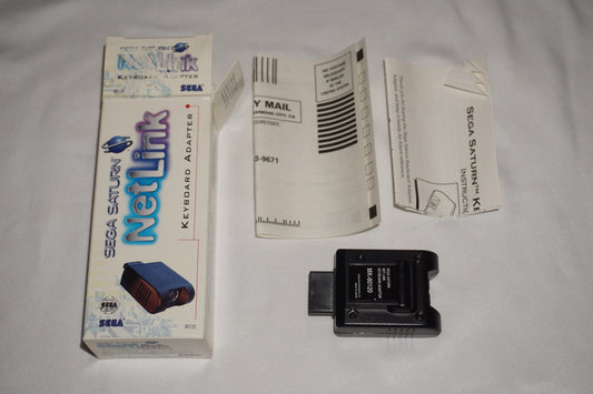 Netlink Keyboard Adapter (Sega Saturn) Complete in Box CIB