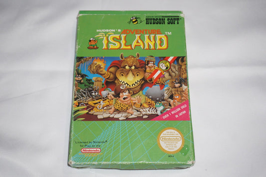 Adventure Island 1 (Nintendo NES) Complete in Box CIB