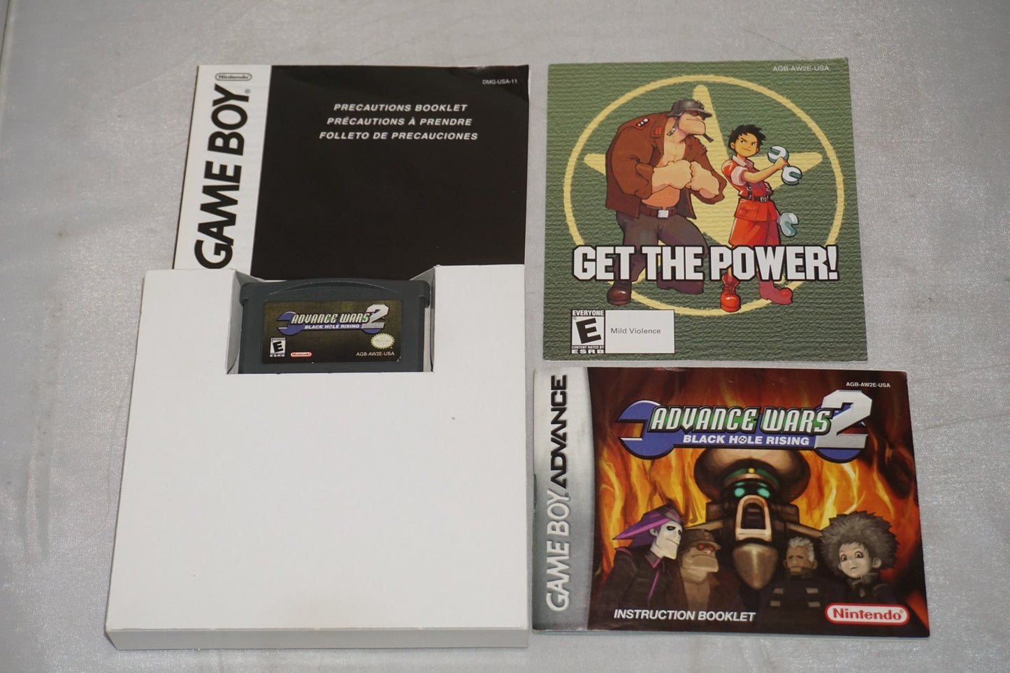 Advance Wars 2 (Gameboy Advance GBA Game Boy) Complete CIB Authentic