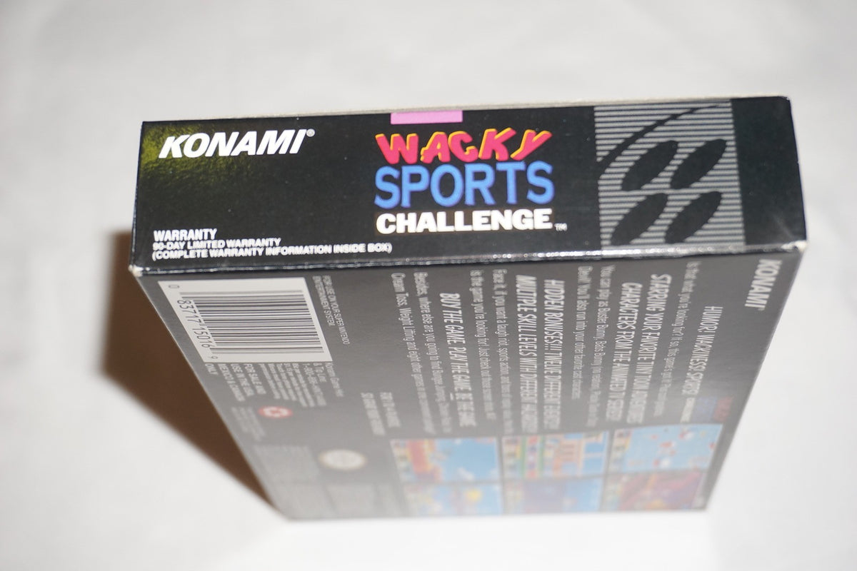 Tiny Toon Wacky Sports Challenge (Super Nintendo SNES) Complete w/ Reg CIB