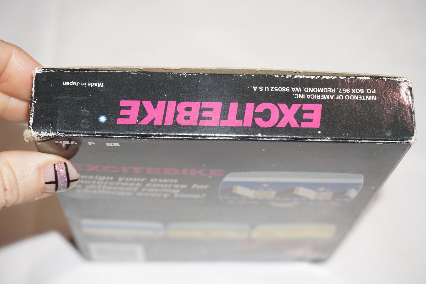 Excitebike Round Rev A (Nintendo NES) Complete in Box CIB